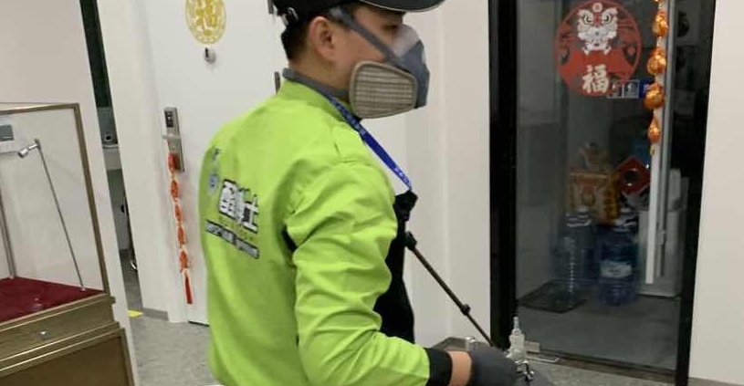 岑巩招商银行除甲醛现场